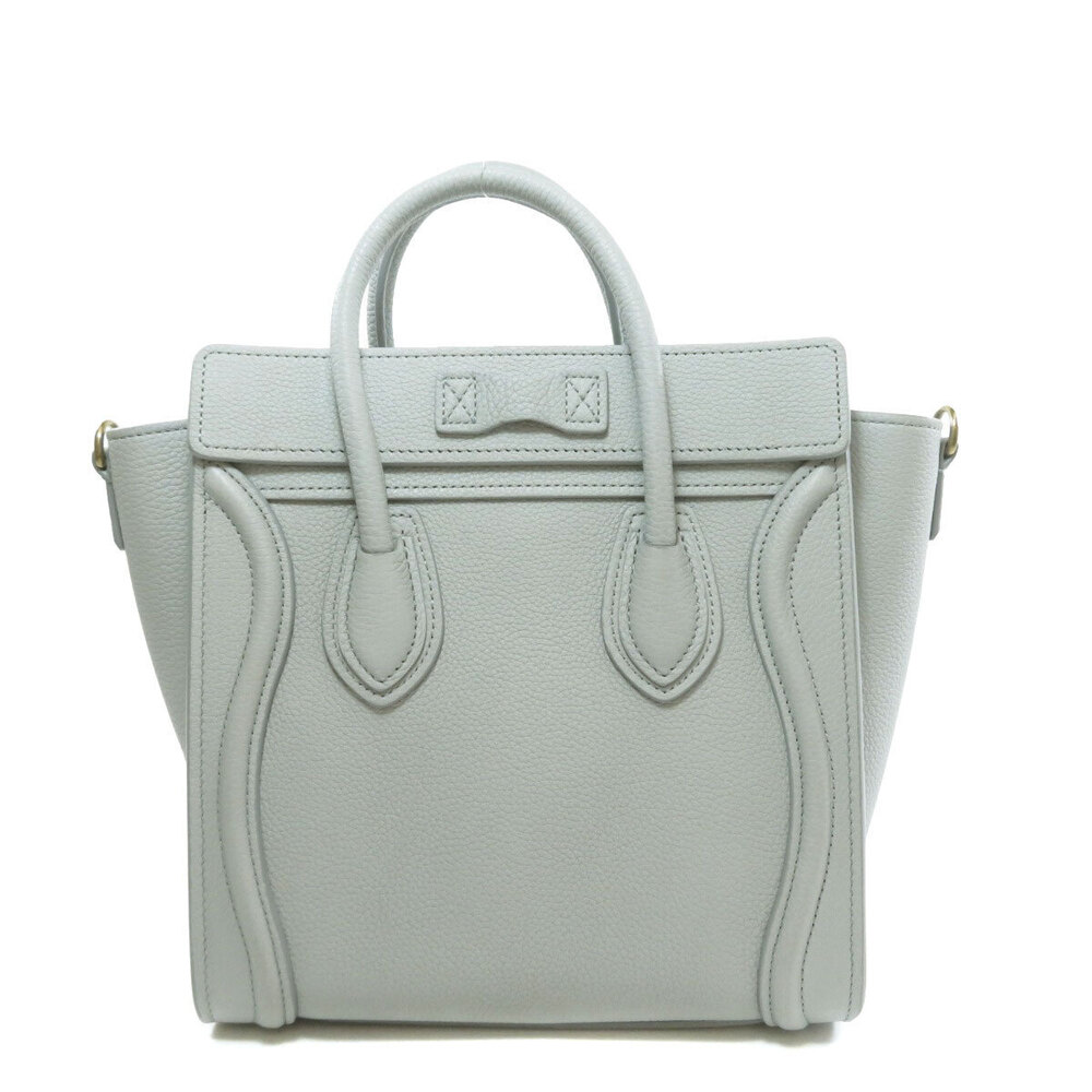 Celine Luggage Calfskin Handbag Black